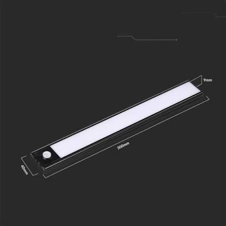 Illustration d'un halo de lumière chaude s'élevant le long d'une plinthe dans un couloir bleu nuit, symbolisant l'éclairage doux d'une bande LED à détection de mouvement